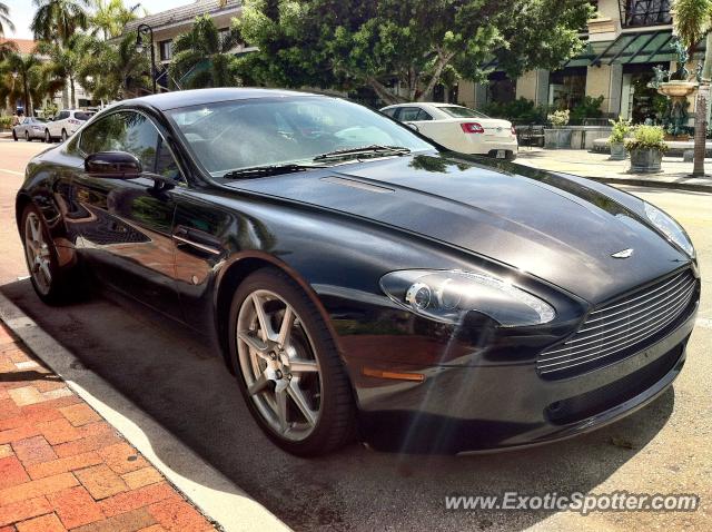 Aston Martin Vantage spotted in Naples, Florida