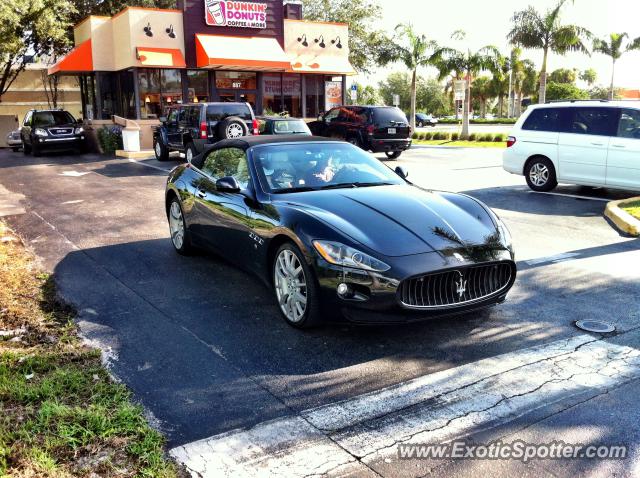 Maserati GranTurismo spotted in Naples, Florida