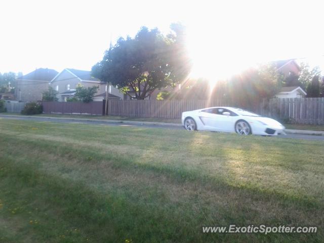 Lamborghini Gallardo spotted in Montreal, Canada
