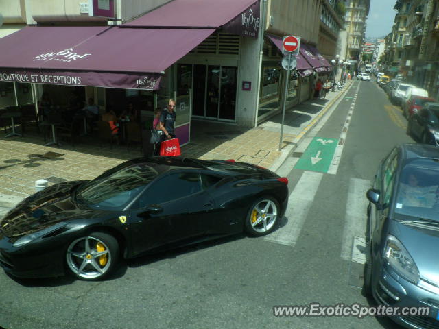 Ferrari 458 Italia spotted in Nice, France