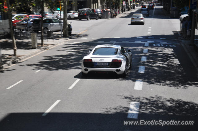 Audi R8 spotted in Barcelona, Spain