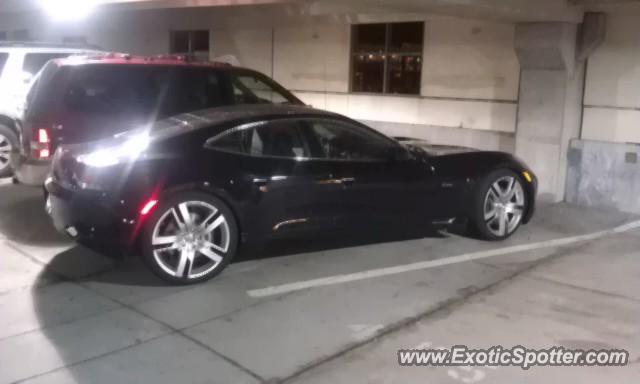Fisker Karma spotted in Virginia Beach, Virginia