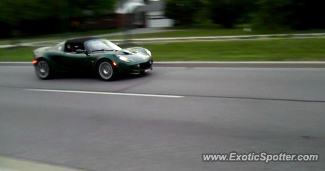 Lotus Elise spotted in Fishers, Indiana