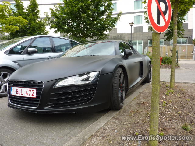 Audi R8 spotted in Zaventem, Belgium