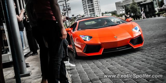 Lamborghini Aventador spotted in Guadalajara, Mexico