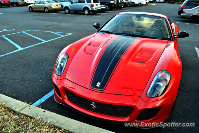 Ferrari 599GTO spotted in Wilmington, Delaware