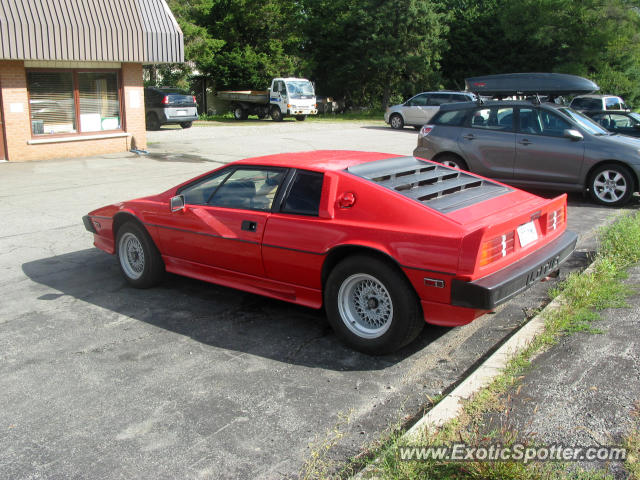 Lotus Esprit spotted in Guelph Ontario, Canada