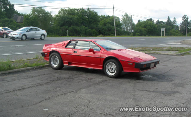 Lotus Esprit spotted in Guelph Ontario, Canada
