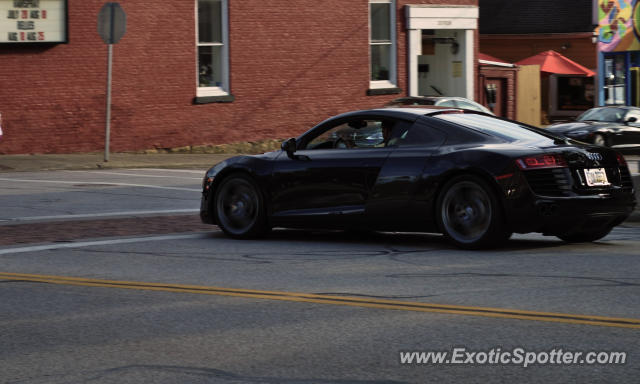 Audi R8 spotted in Chagrin Falls, United States