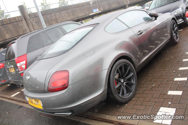 Bentley Continental spotted in Braehead, United Kingdom