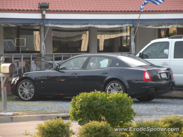 Maserati Quattroporte spotted in Fenwick Island, Delaware