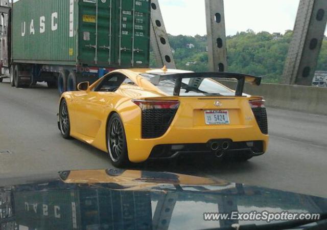 Lexus LFA spotted in Cincinnati, Ohio