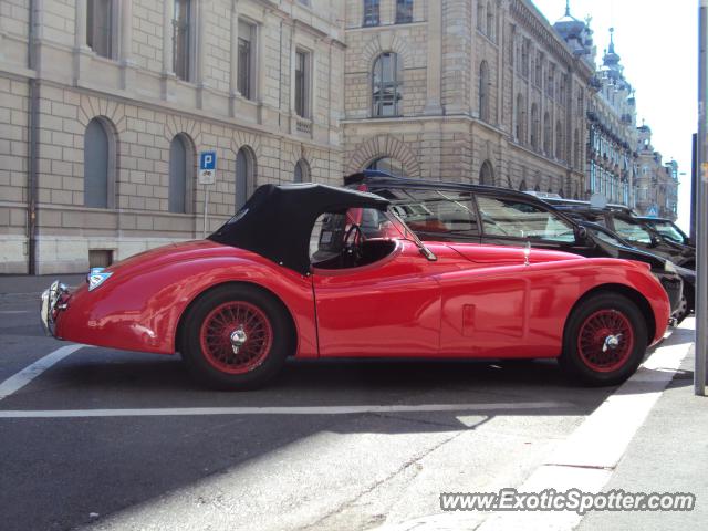 Jaguar E-Type spotted in Zurich, Switzerland