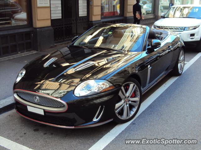 Jaguar XKR spotted in Zurich, Switzerland