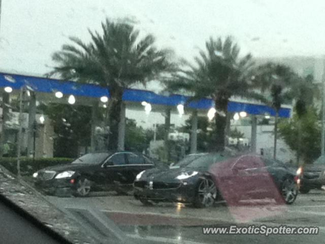 Fisker Karma spotted in Miami, Florida