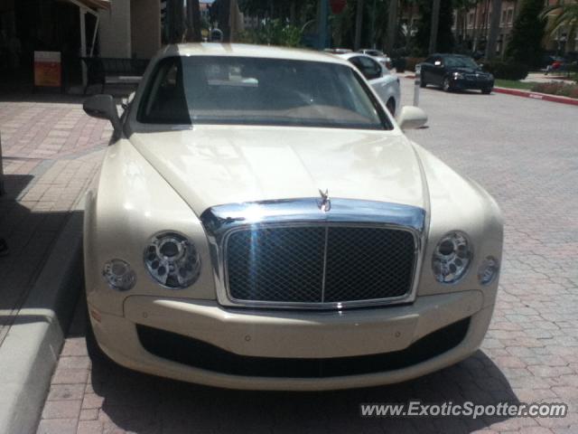Bentley Mulsanne spotted in Boca Raton, Florida