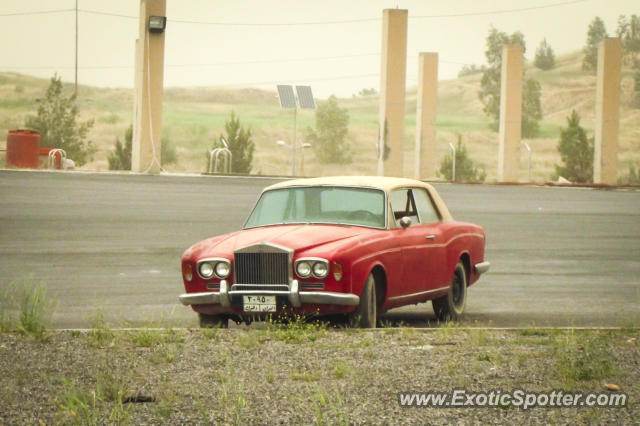 Rolls Royce Corniche spotted in Erbil, Iraq
