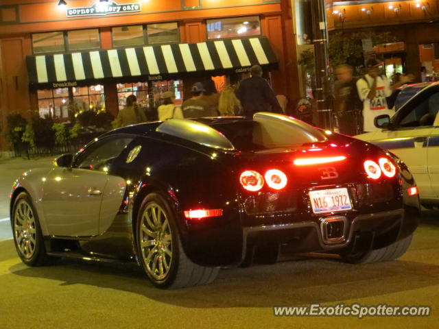 Bugatti Veyron spotted in Chicago, Illinois