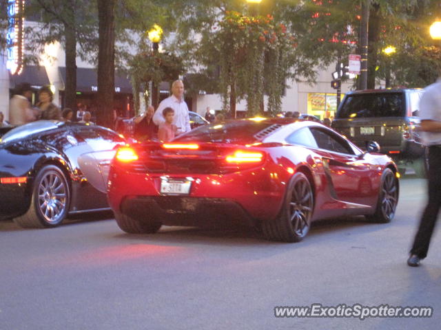 Mclaren MP4-12C spotted in Chicago, Illinois