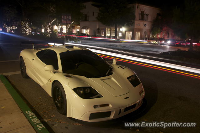 Mclaren F1 spotted in Carmel, California
