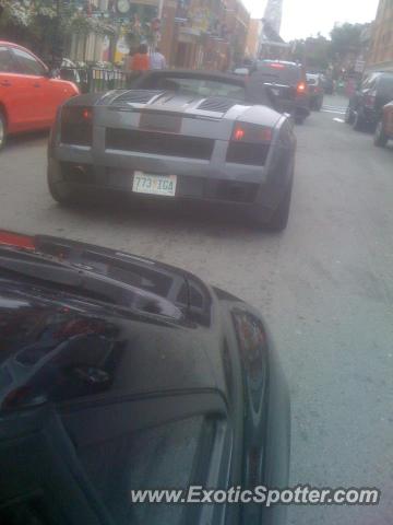 Lamborghini Gallardo spotted in Halifax, NS, Canada