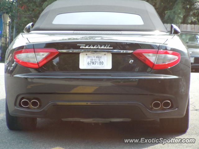 Maserati GranTurismo spotted in Georgetown, Maryland
