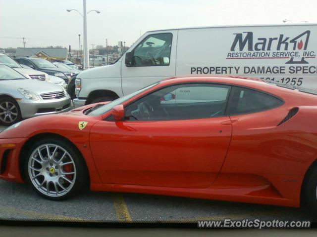Ferrari F430 spotted in Harrisburg, Pennsylvania