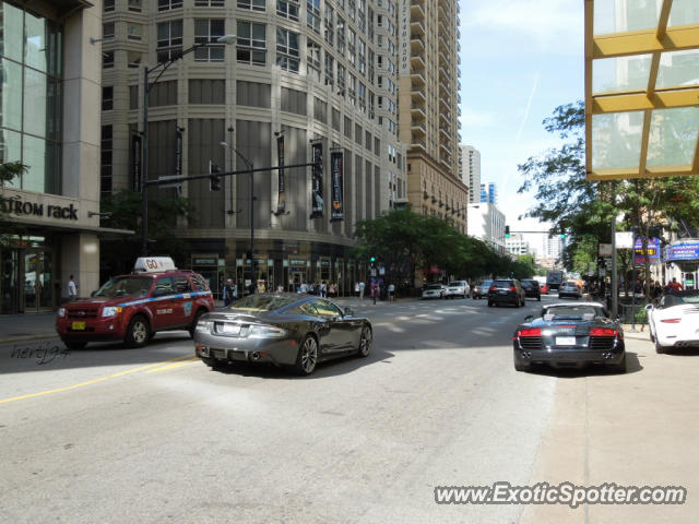 Aston Martin DBS spotted in Chicago, Illinois