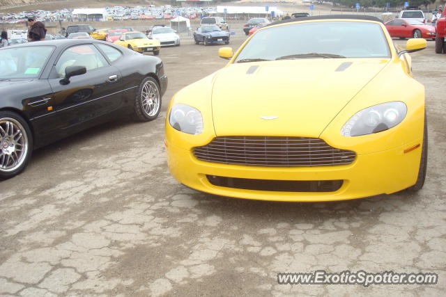 Aston Martin Vantage spotted in Monterey, California