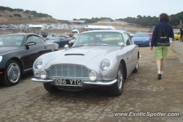 Aston Martin DB6 spotted in Monterey, California