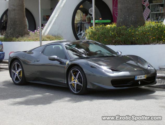 Ferrari 458 Italia spotted in Vilamoura, Portugal
