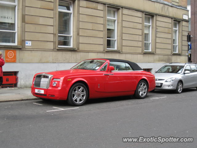 Rolls Royce Phantom spotted in Glasgow, United Kingdom