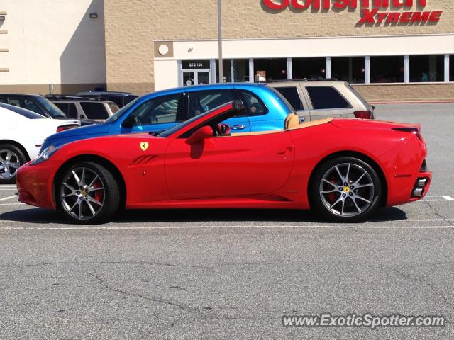Ferrari California spotted in Atlanta, Georgia