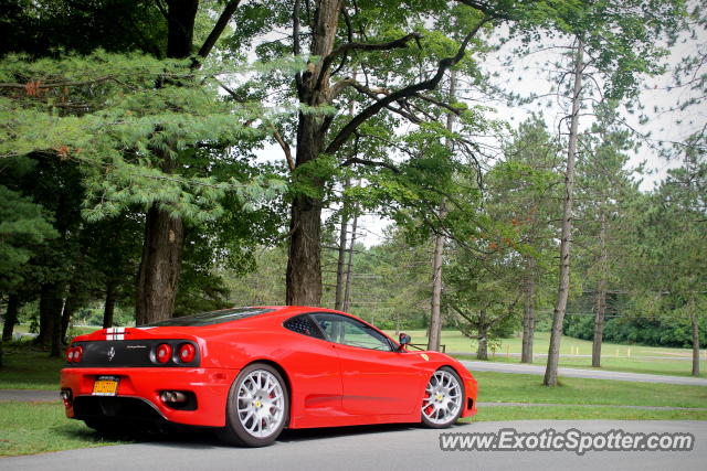 Ferrari 360 Modena spotted in Saratoga Springs, New York