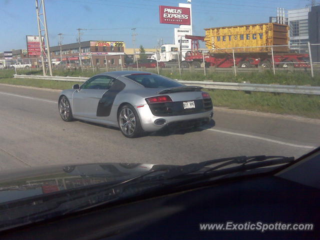 Audi R8 spotted in Montreal, Quebec, Canada