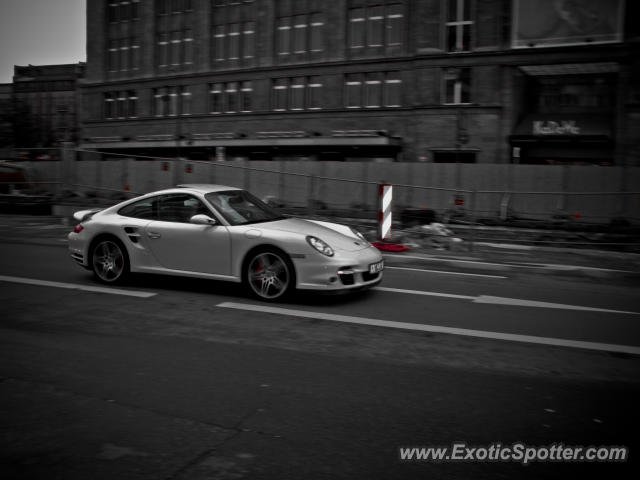 Porsche 911 Turbo spotted in Berlin, Germany