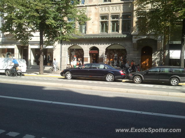 Mercedes Maybach spotted in Stockholm, Sweden
