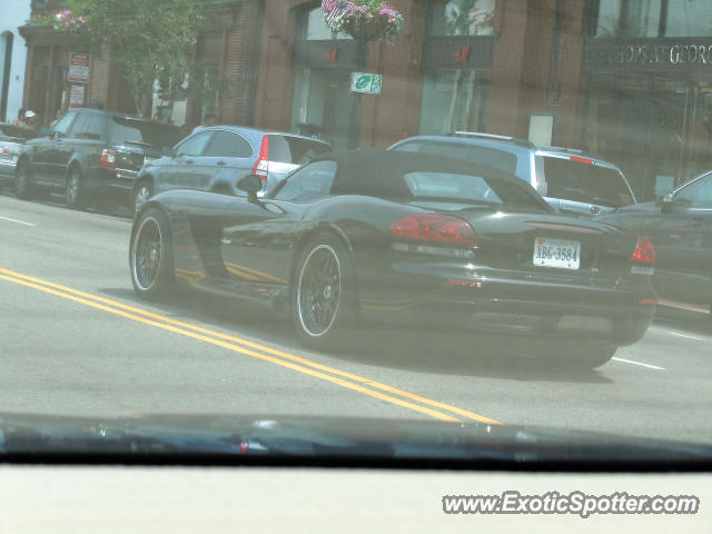 Dodge Viper spotted in Georgetown, Maryland