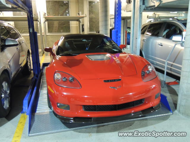 Chevrolet Corvette ZR1 spotted in Monterey, California