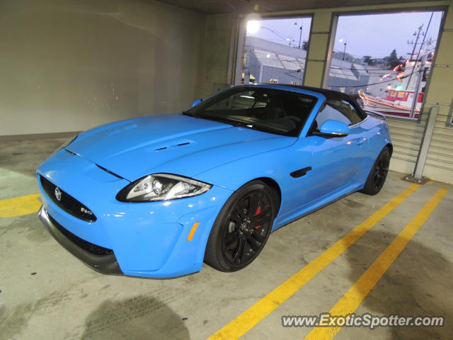 Jaguar XKR-S spotted in Monterey, California