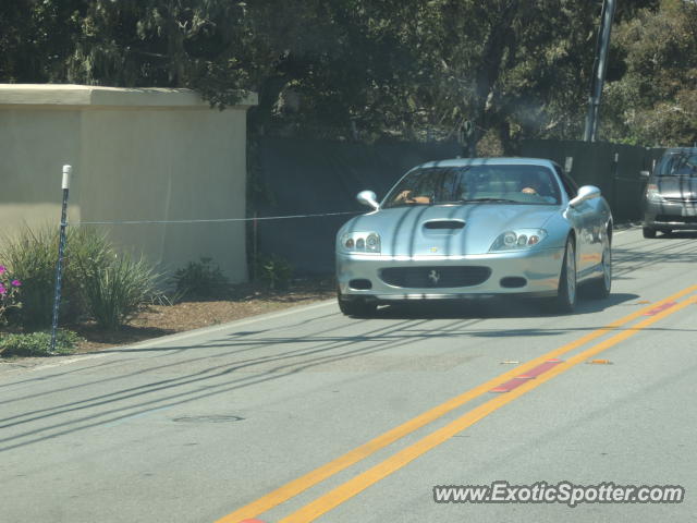 Ferrari 575M spotted in Pebble Beach, California