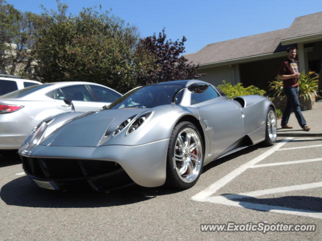 Pagani Huayra spotted in Pebble Beach, California