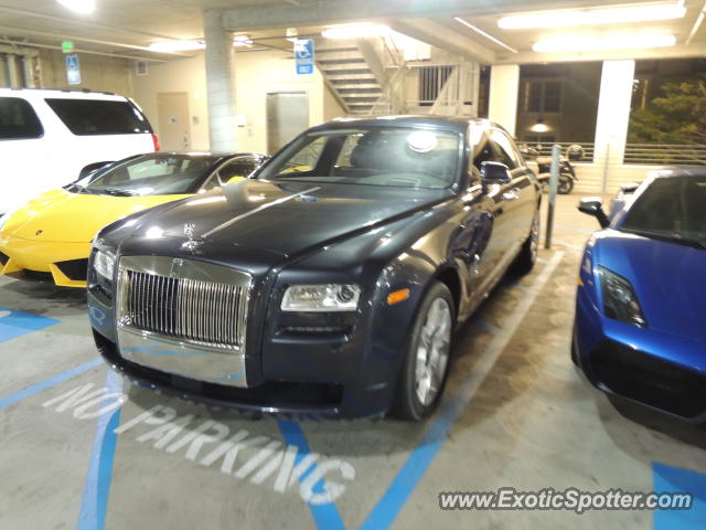 Rolls Royce Ghost spotted in Monterey, California