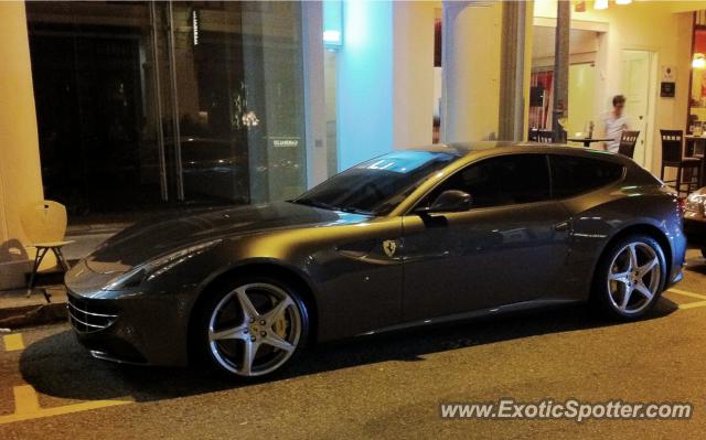 Ferrari FF spotted in Bugis, Singapore