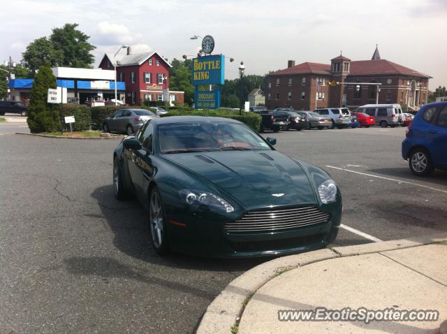 Aston Martin Vantage spotted in Glen Ridge, New Jersey