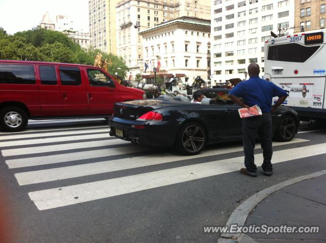 BMW M6 spotted in Manhattan, New York