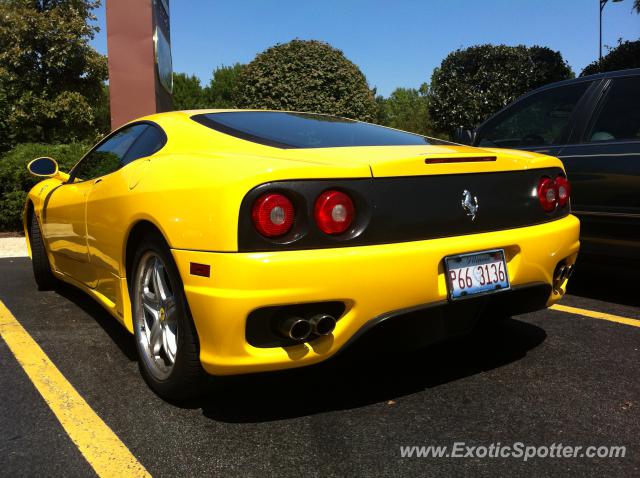 Ferrari 360 Modena spotted in Bloomingdale, Illinois