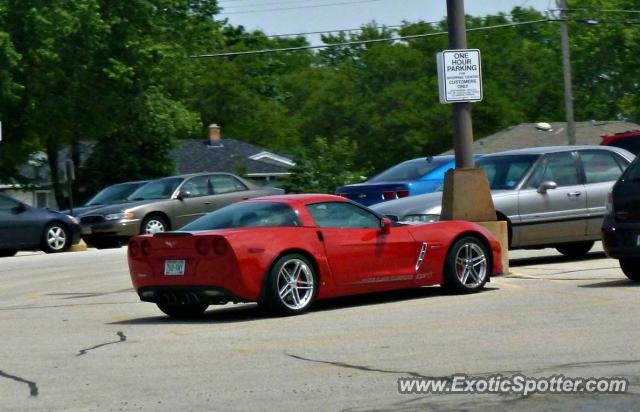 Chevrolet Corvette Z06 spotted in Menomonee Falls, Wisconsin