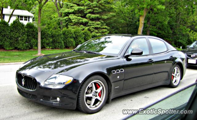 Maserati Quattroporte spotted in Milwaukee, Wisconsin