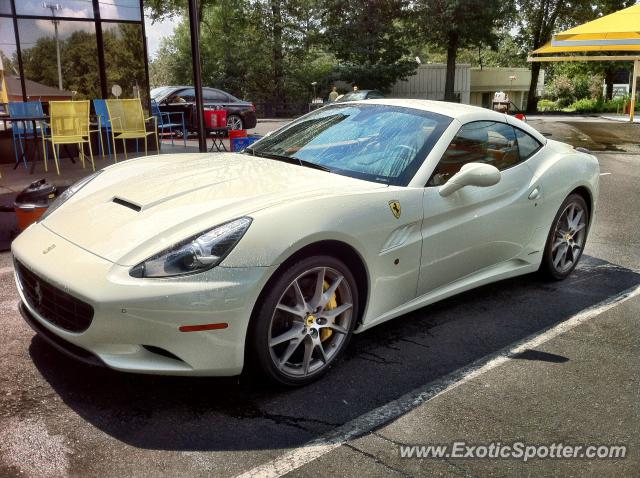 Ferrari California spotted in Atlanta, Georgia